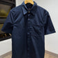 Louis Vuitton Monogram Pocket Shirt (Navy)