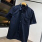 Louis Vuitton Monogram Pocket Shirt (Navy)