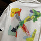 Off-White Brush Stroke Arrow Tee (Oversized/White)