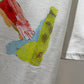 Off-White Brush Stroke Arrow Tee (Oversized/White)