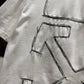 Off-White Little Girl Tee (Oversized/White)
