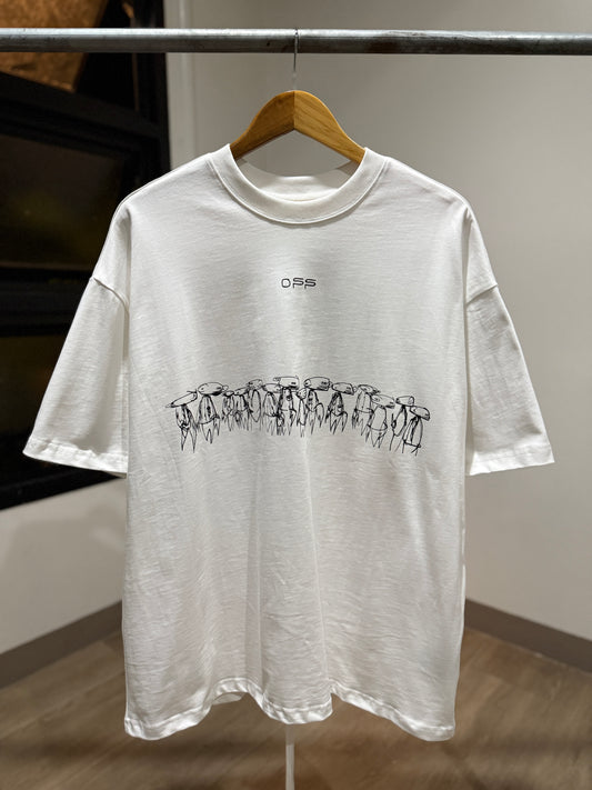 Off-White Futura Atoms Tee (Oversized/White)