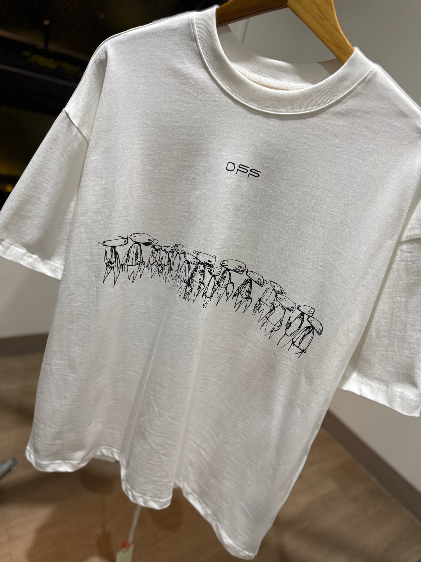 Off-White Futura Atoms Tee (Oversized/White)