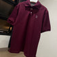 Brunello Cucinelli Pique Polo Shirt (Maroon)