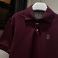 Brunello Cucinelli Pique Polo Shirt (Maroon)