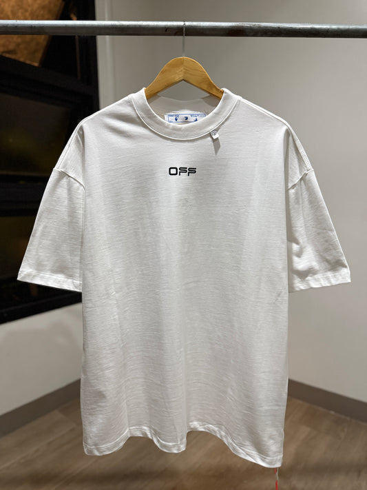 Off-White Caravaggio Arrow Tee (Oversized/White)