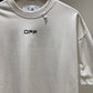 Off-White Caravaggio Arrow Tee (Oversized/White)
