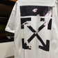 Off-White Caravaggio Arrow Tee (Oversized/White)