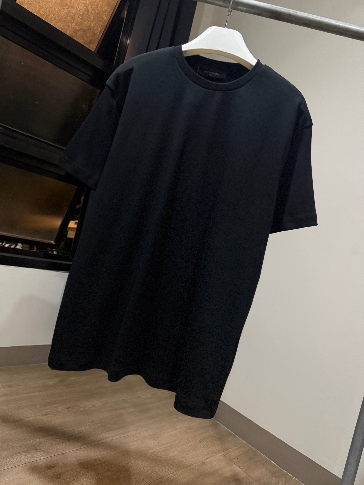 Louis Vuitton Embroidered Logo T-Shirt (Black)