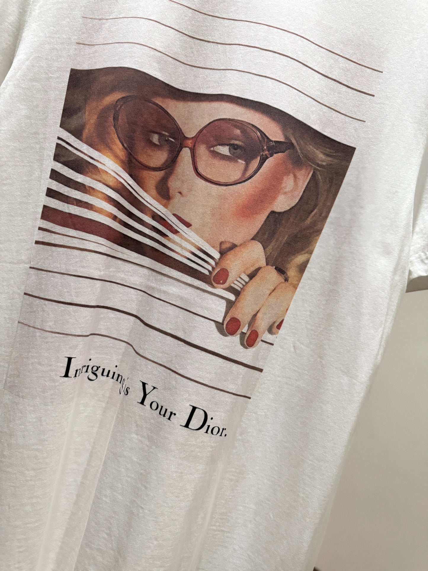 Dior Heritage Printed T-Shirt (White)