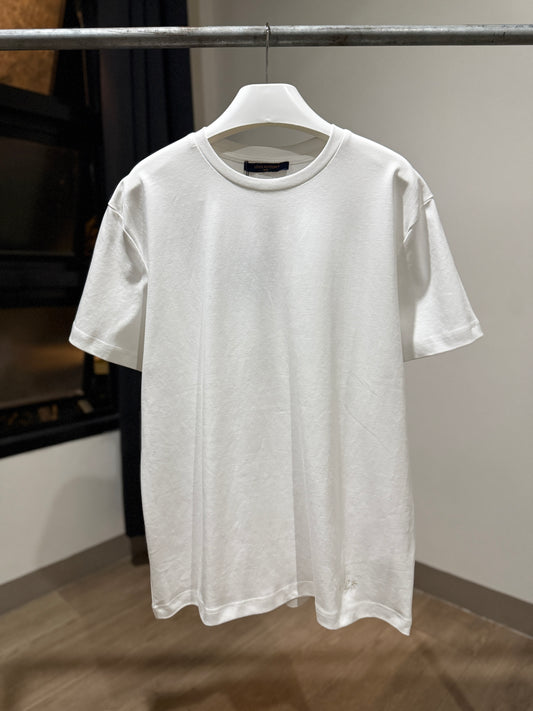 Louis Vuitton Embroidered Logo T-Shirt (White)