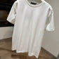 Louis Vuitton Embroidered Logo T-Shirt (White)