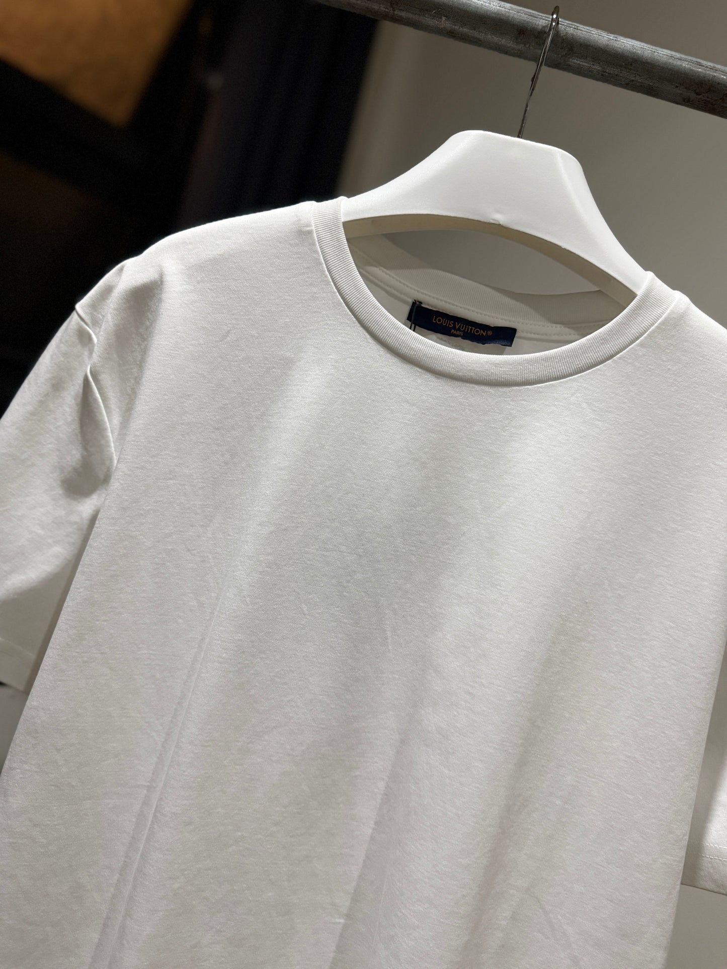 Louis Vuitton Embroidered Logo T-Shirt (White)