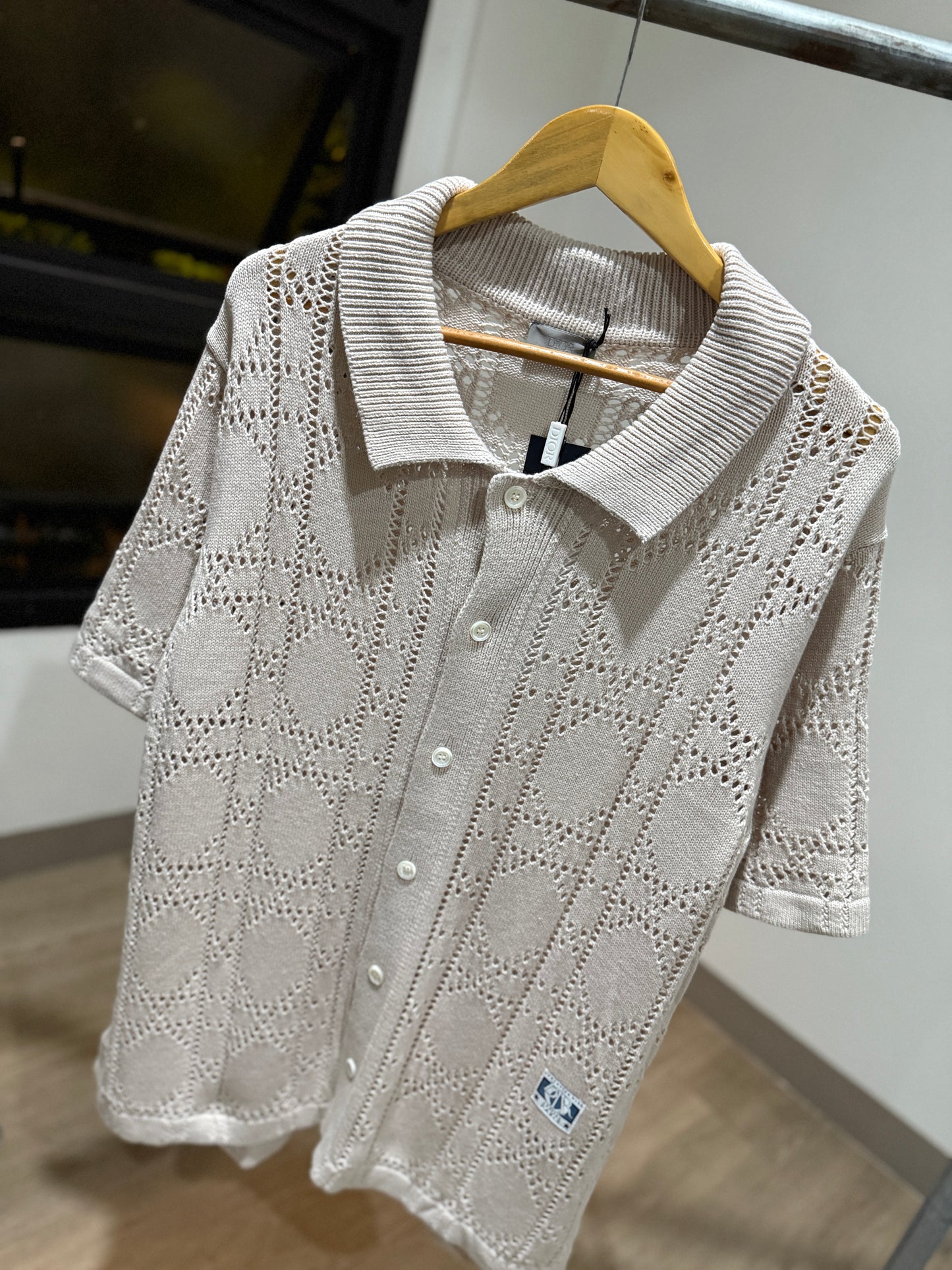 Dior Cannage Short-Sleeved Shirt