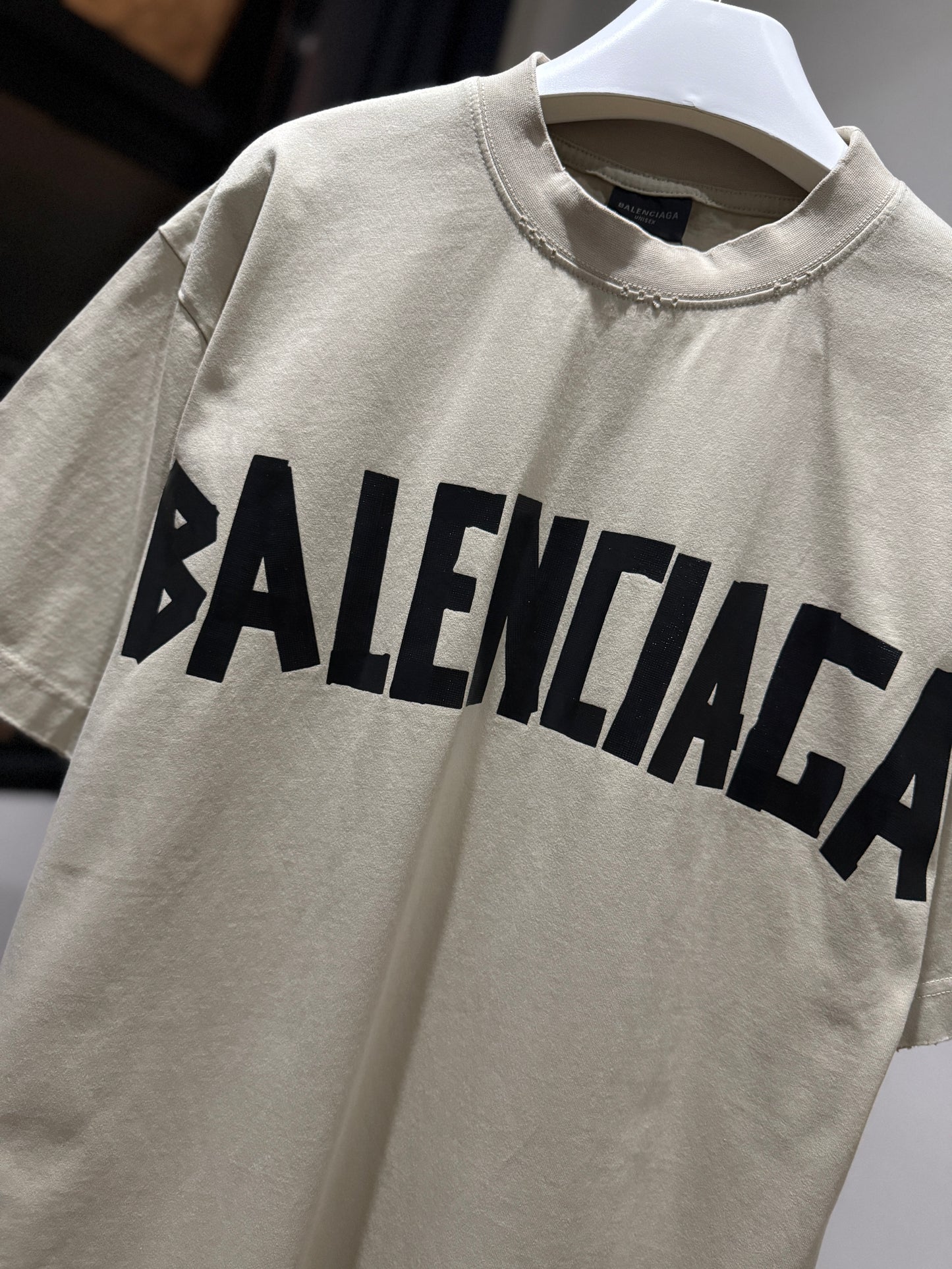 Balenciaga Tape Type T-Shirt (Oversized)