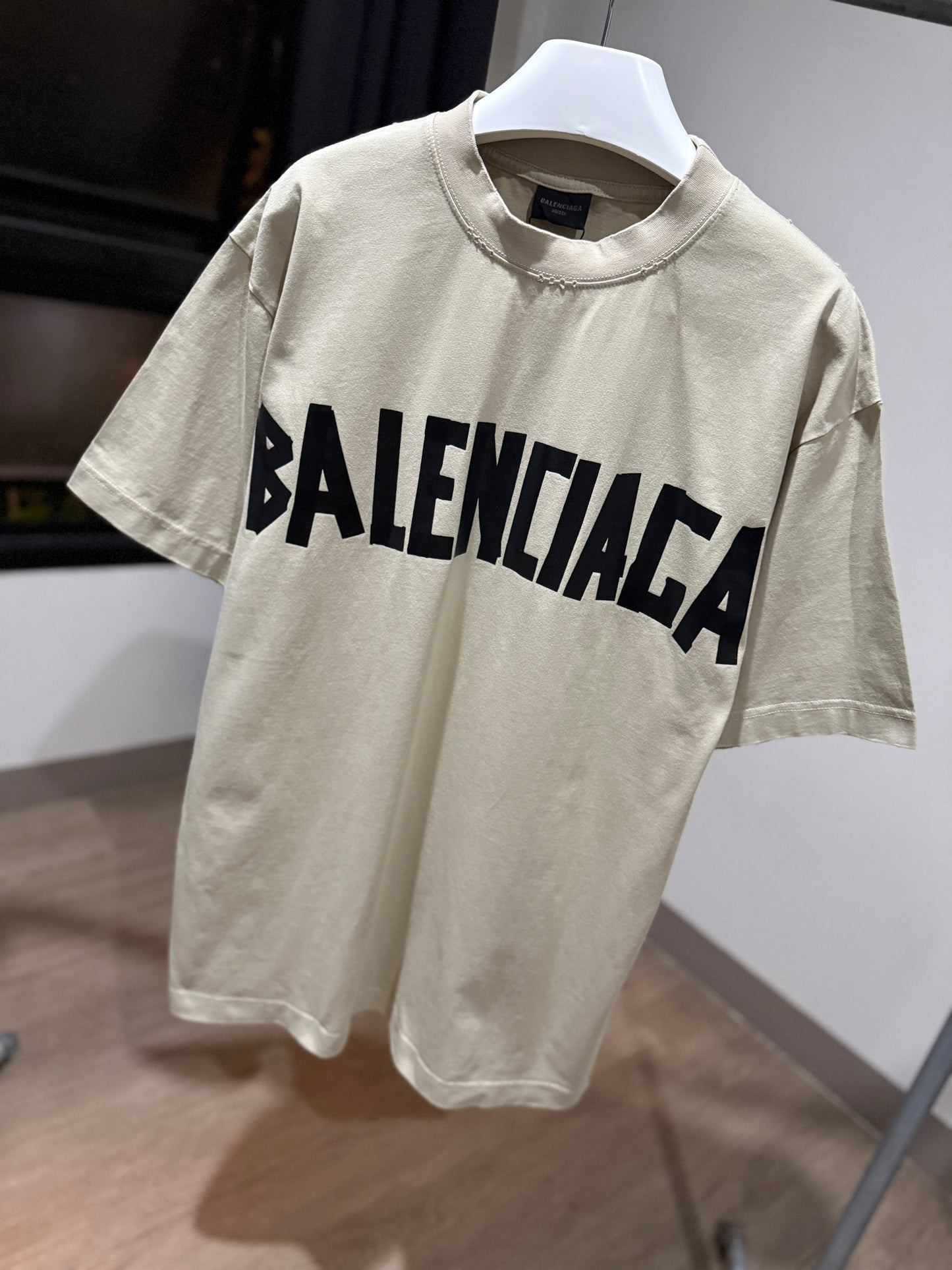 Balenciaga Tape Type T-Shirt (Oversized)