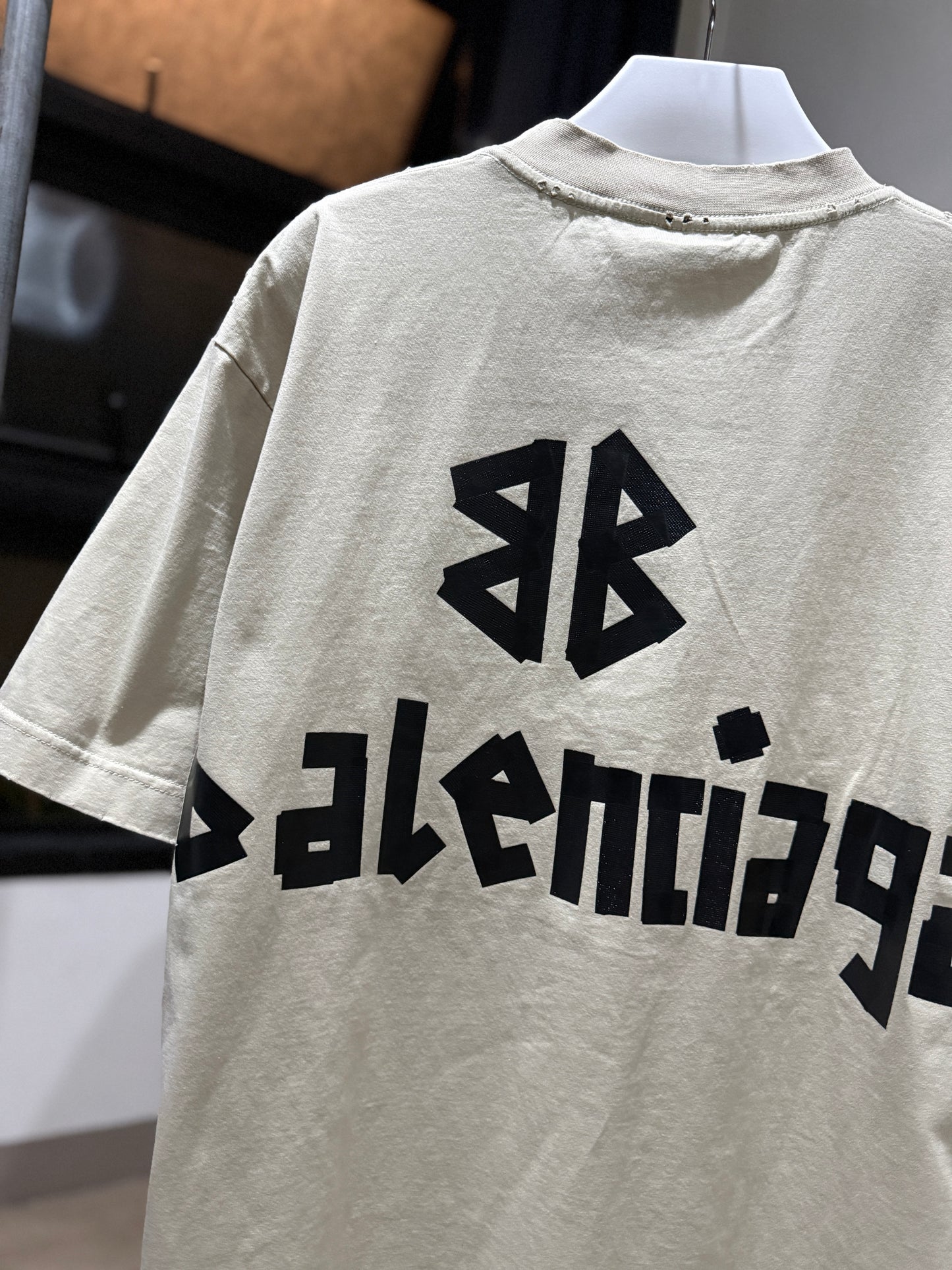 Balenciaga Tape Type T-Shirt (Oversized)