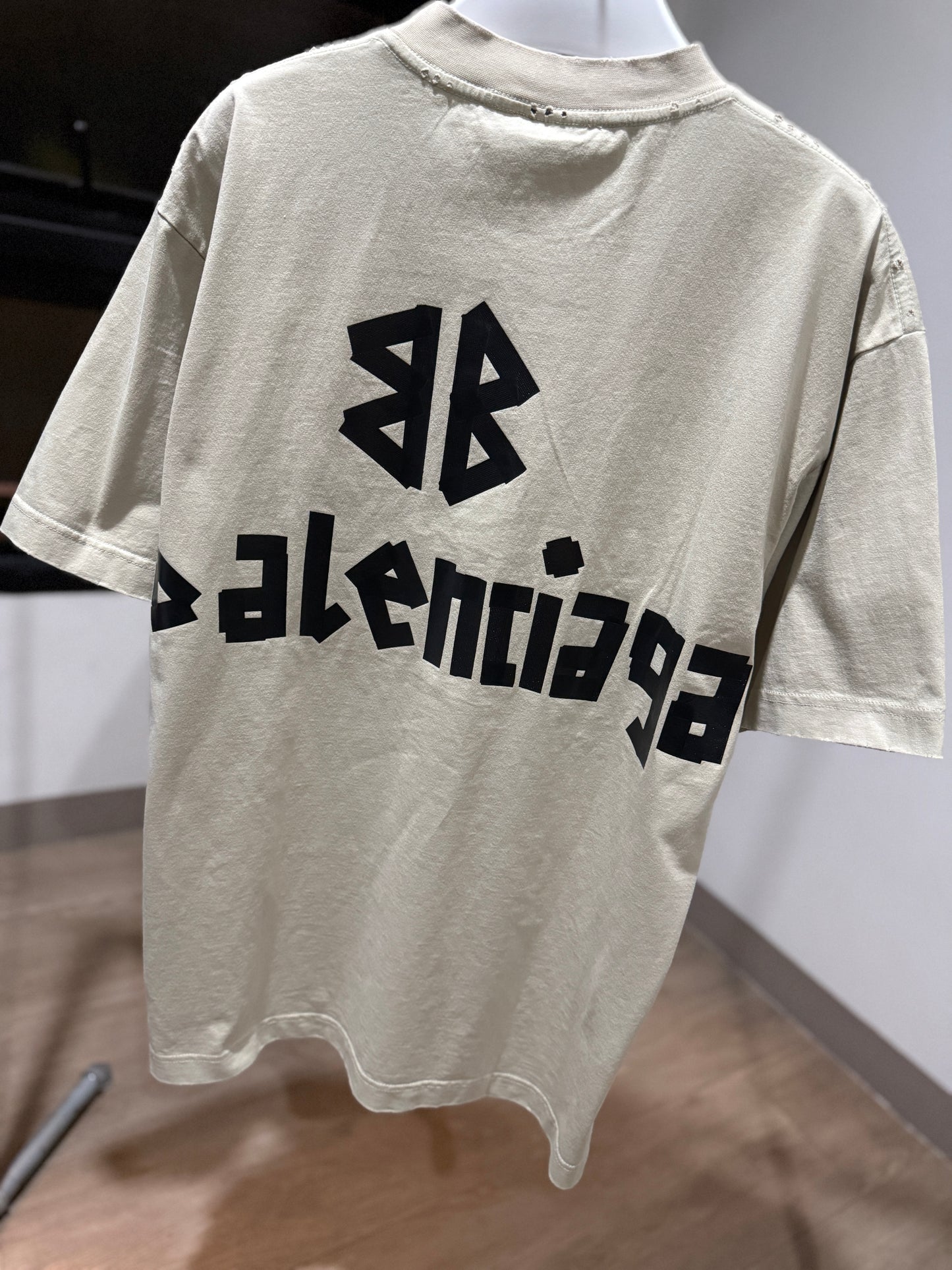 Balenciaga Tape Type T-Shirt (Oversized)