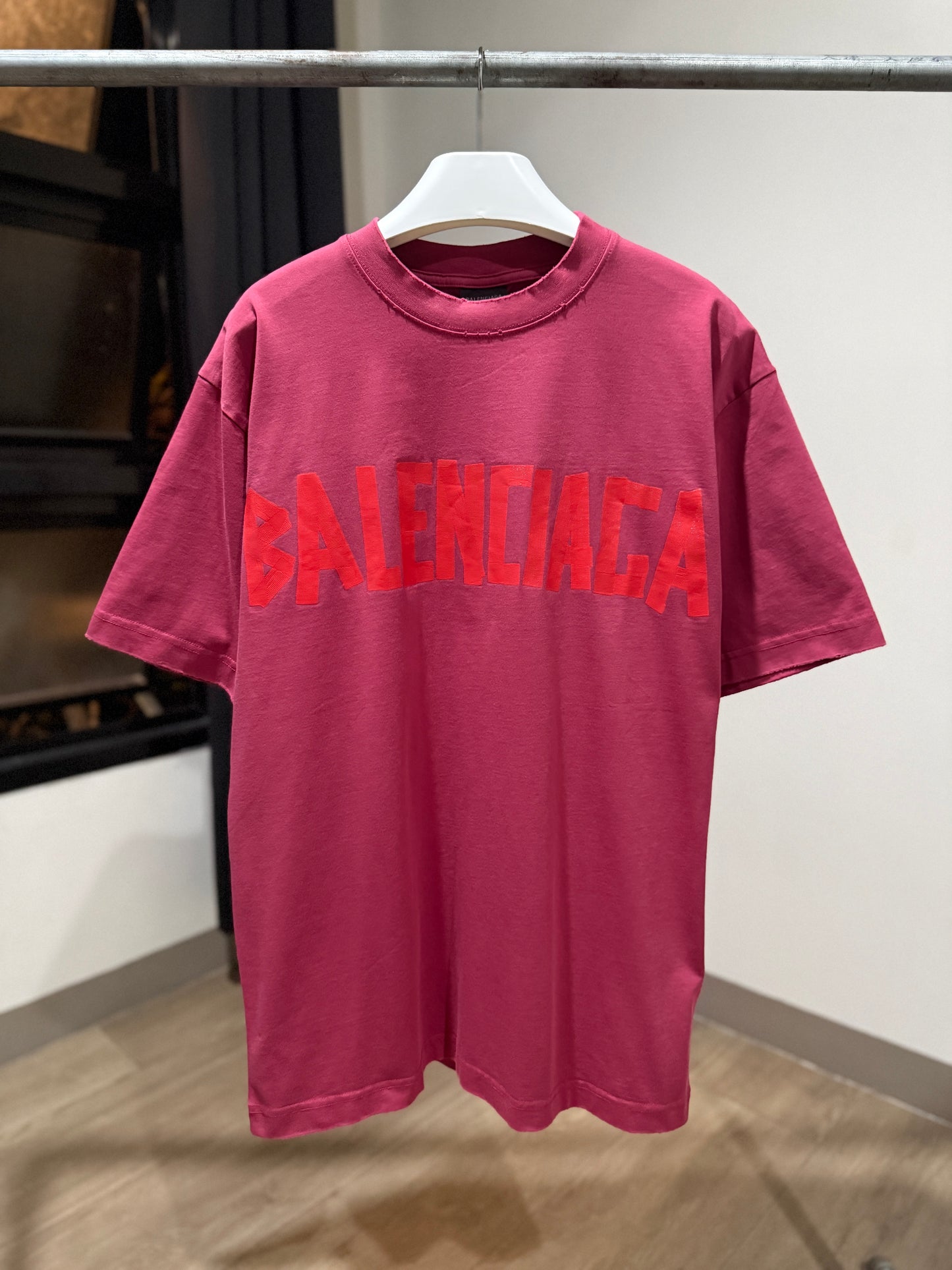 Balenciaga Tape Type T-Shirt (Oversized)