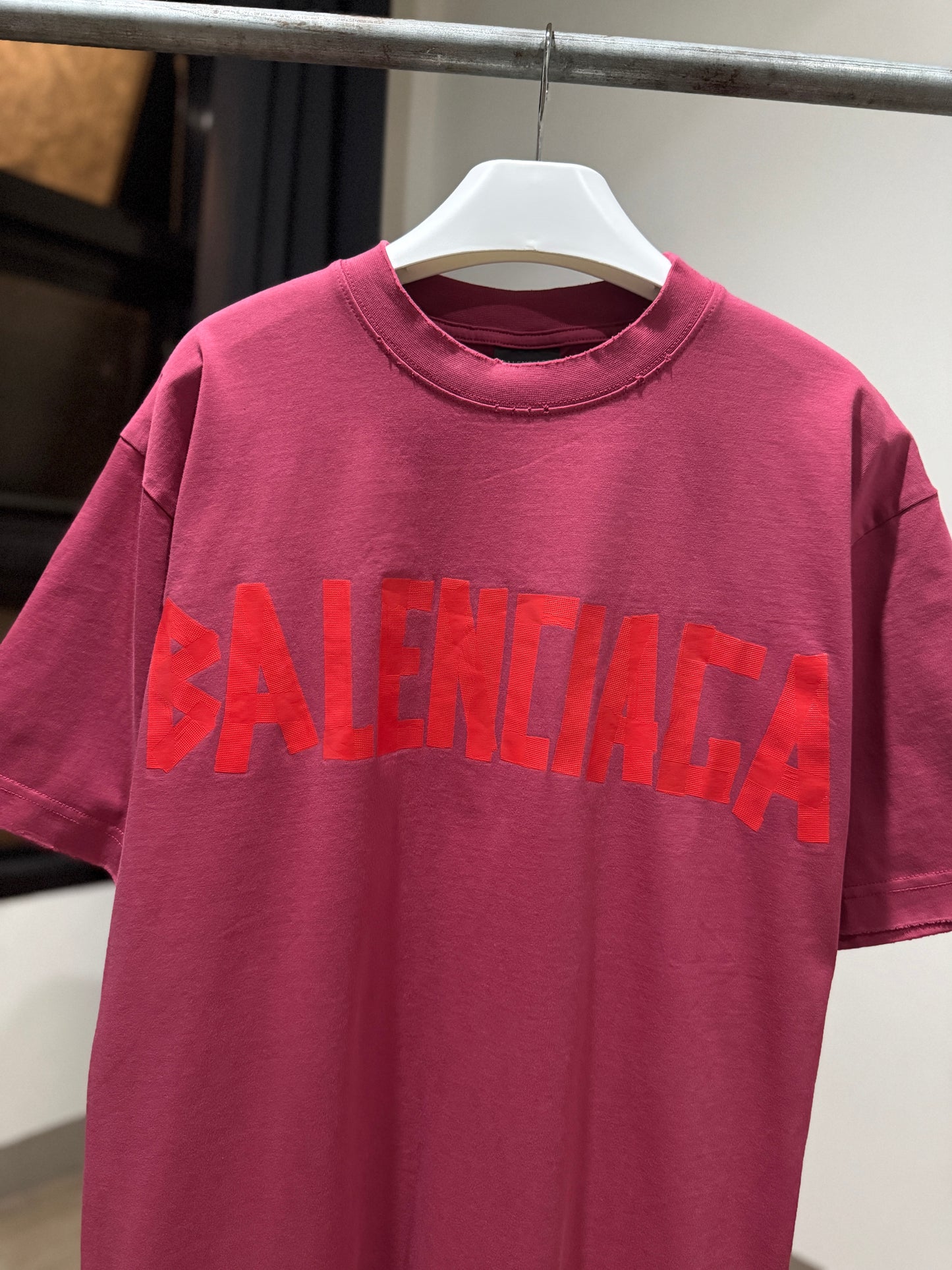 Balenciaga Tape Type T-Shirt (Oversized)