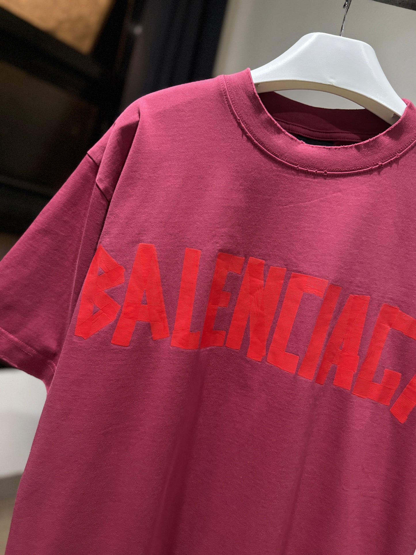 Balenciaga Tape Type T-Shirt (Oversized)