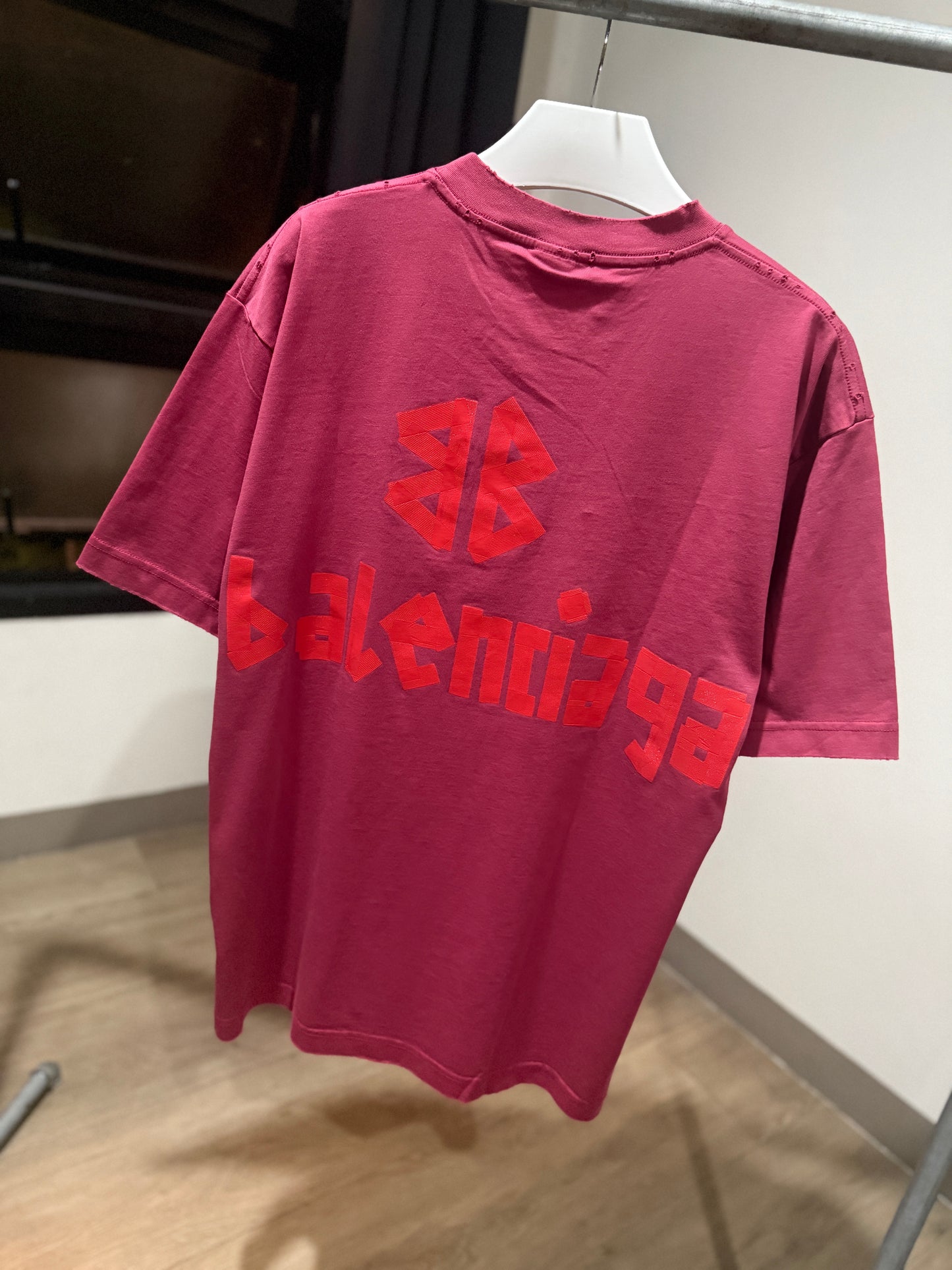 Balenciaga Tape Type T-Shirt (Oversized)