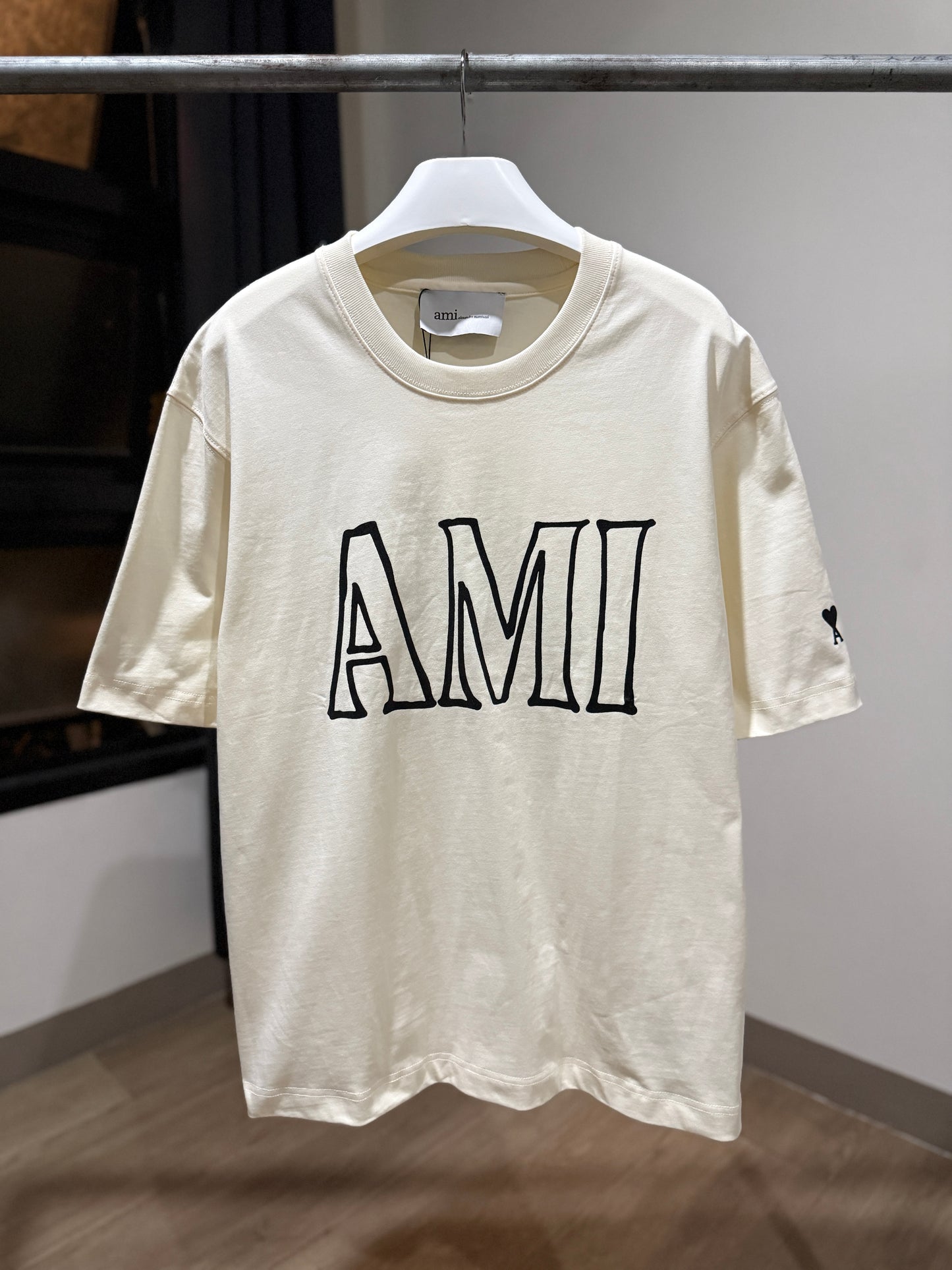 AMI Paris Print T-Shirt (Oversized)