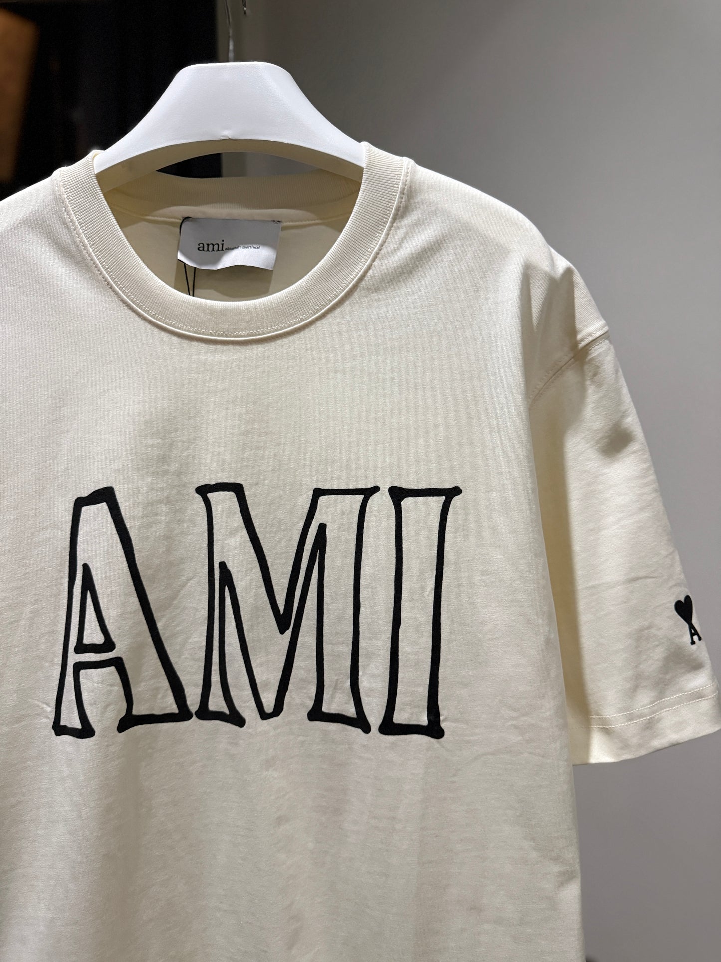 AMI Paris Print T-Shirt (Oversized)