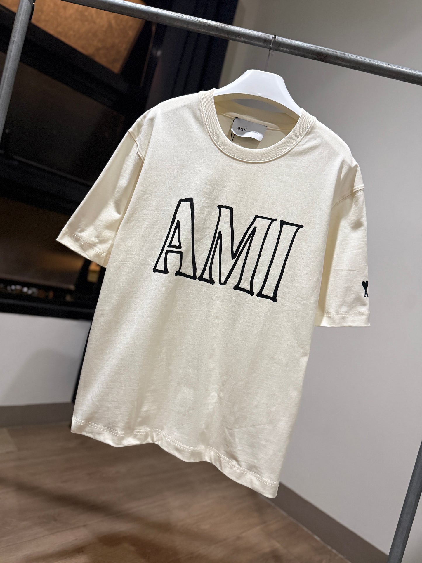 AMI Paris Print T-Shirt (Oversized)