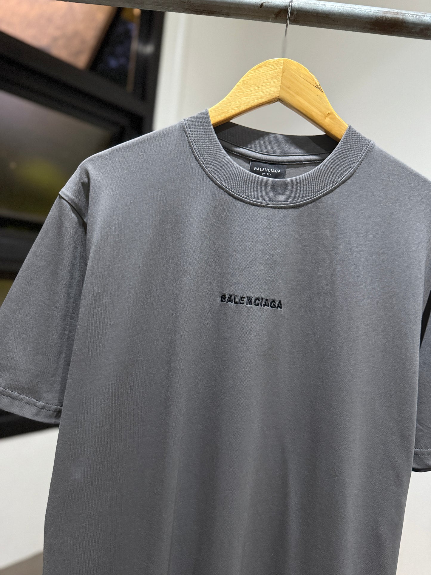 Balenciaga Back T-Shirt (Grey)