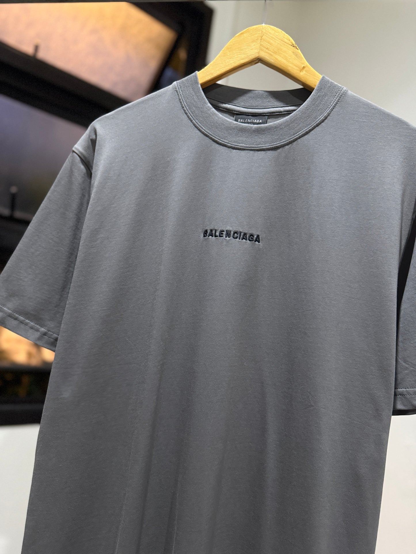 Balenciaga Back T-Shirt (Grey)