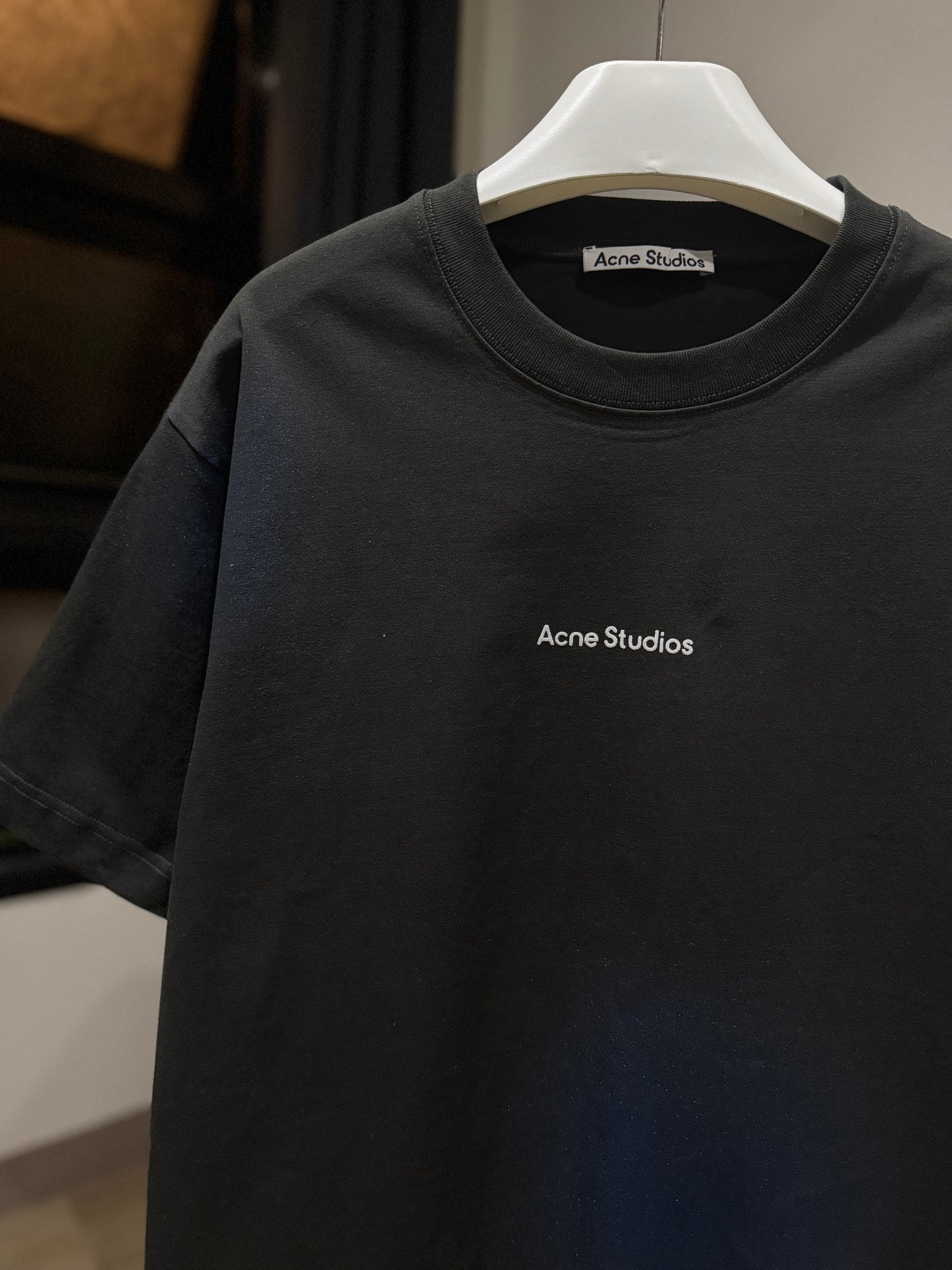Acne Studios Glitter Logo T-Shirt
