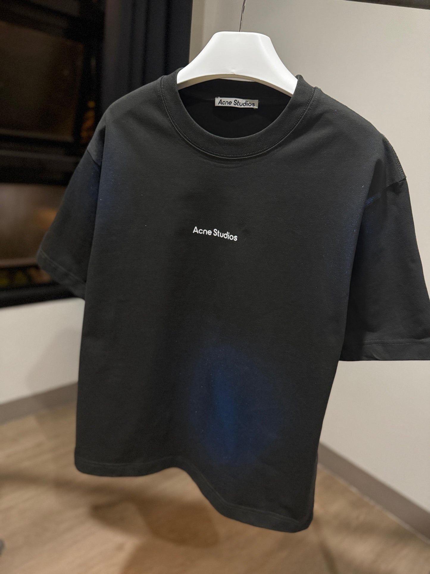 Acne Studios Glitter Logo T-Shirt