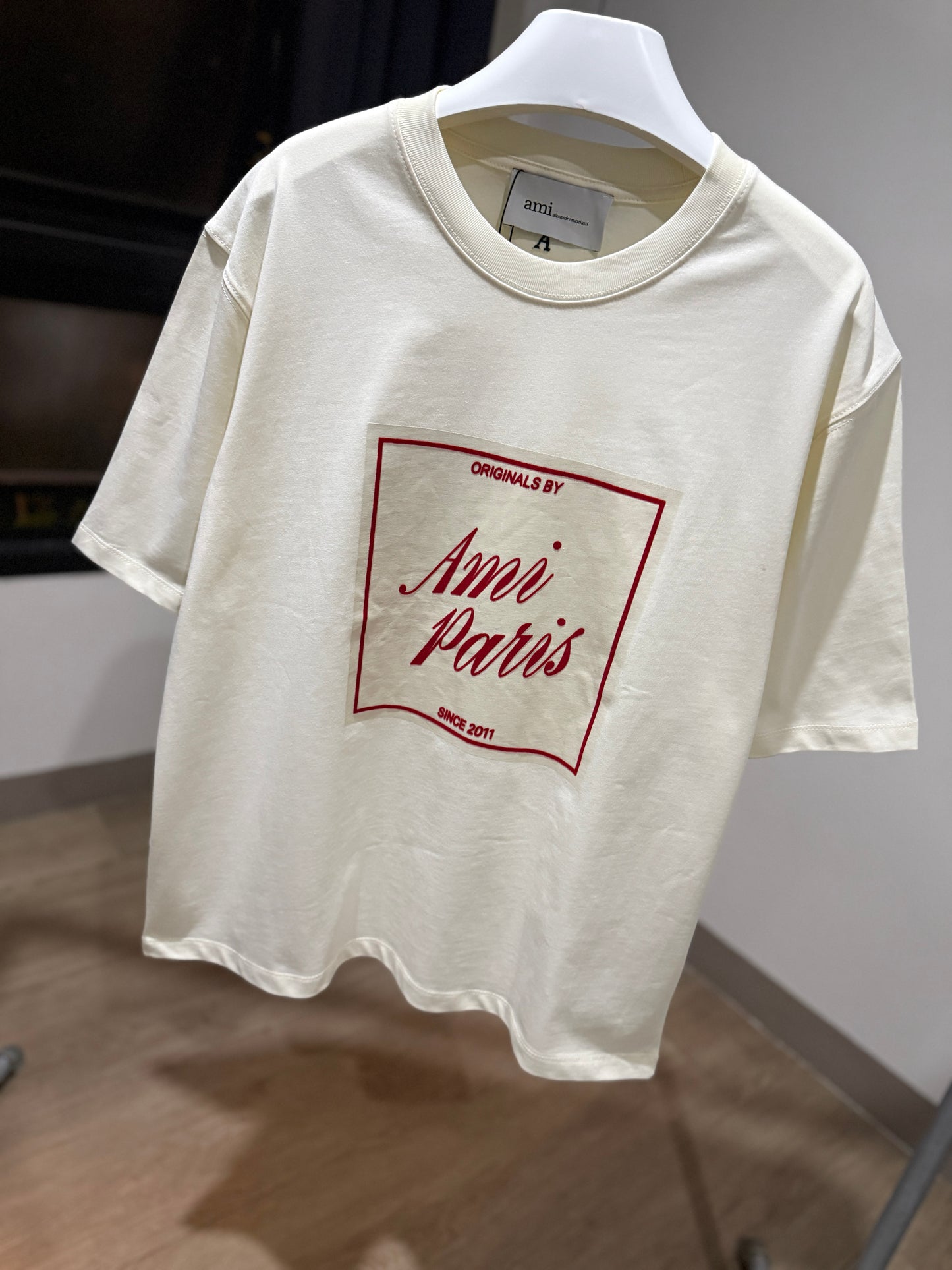 AMI Paris Heritage Print T-Shirt (Oversized)