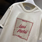 AMI Paris Heritage Print T-Shirt (Oversized)