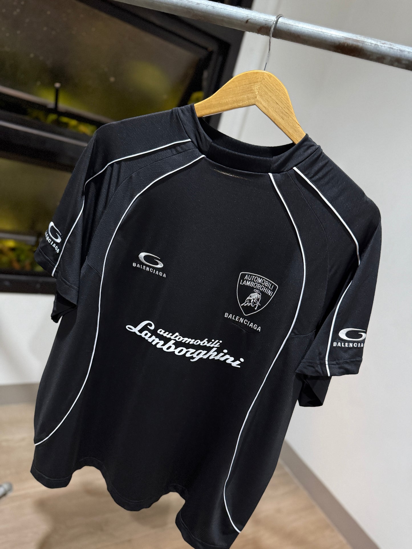 Balenciaga Automobili Lamborghini Soccer T-Shirt