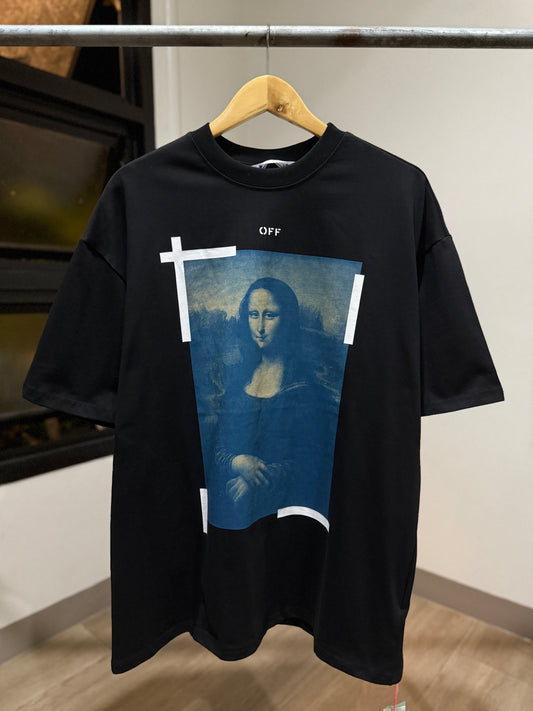 Off-White Mona Lisa Tee (Oversized/Black)