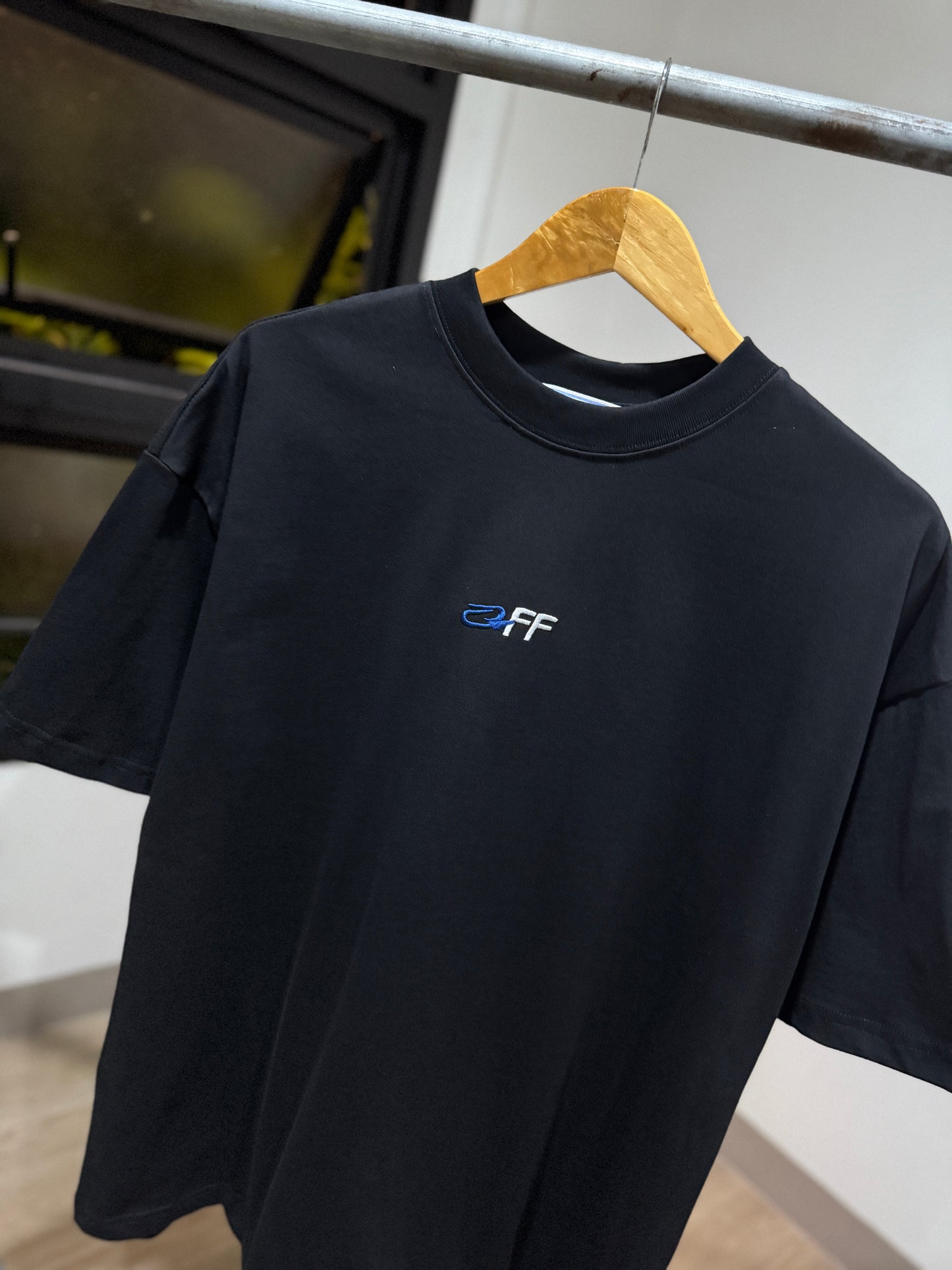 Off-White Virgil Abloh Tee (Oversized/Black)