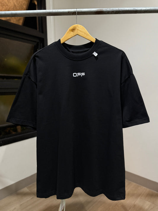 Off-White Caravaggio Square Tee (Oversized/Black)