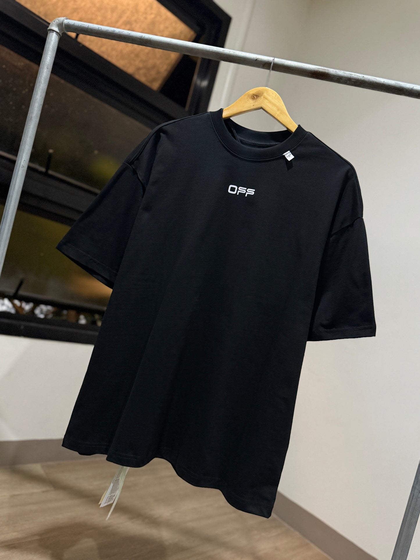 Off-White Caravaggio Square Tee (Oversized/Black)