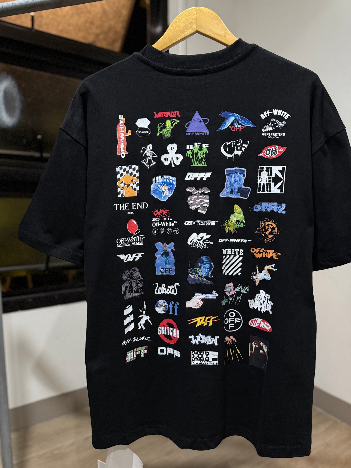 Off-White Est 13 Tee (Oversized/Black)
