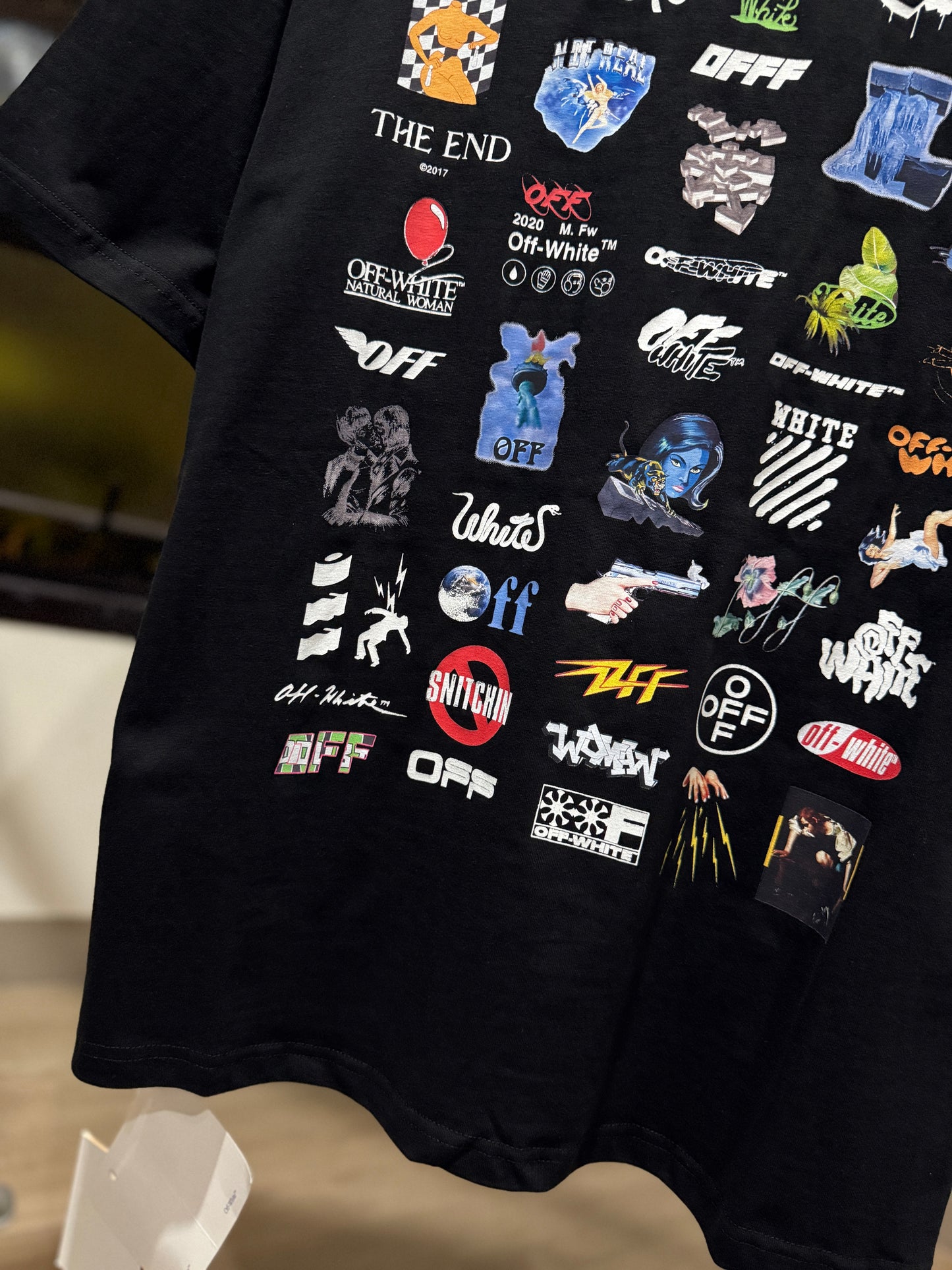 Off-White Est 13 Tee (Oversized/Black)