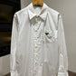 Prada Poplin Shirt (White)