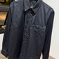 Prada Poplin Shirt (Black)