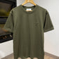 AMI de Coeur Embossed Logo T-Shirt (Sage Green)