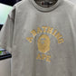 BAPE Overdye College Relaxed Fit Tee (Ivory)
