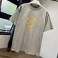 BAPE Overdye College Relaxed Fit Tee (Ivory)