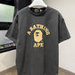 BAPE Overdye College Relaxed FIt Tee (Gray)