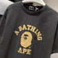 BAPE Overdye College Relaxed FIt Tee (Gray)