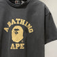 BAPE Overdye College Relaxed FIt Tee (Gray)